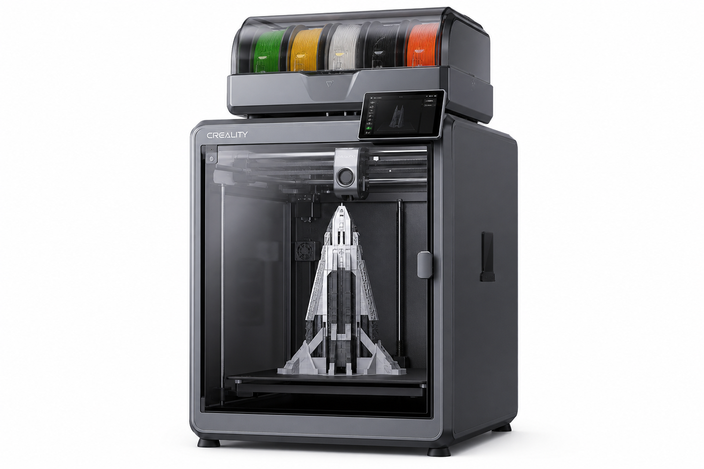 Creality K2 Plus Combo 3D Printer with new CFS multi-color system - professional desktop printer