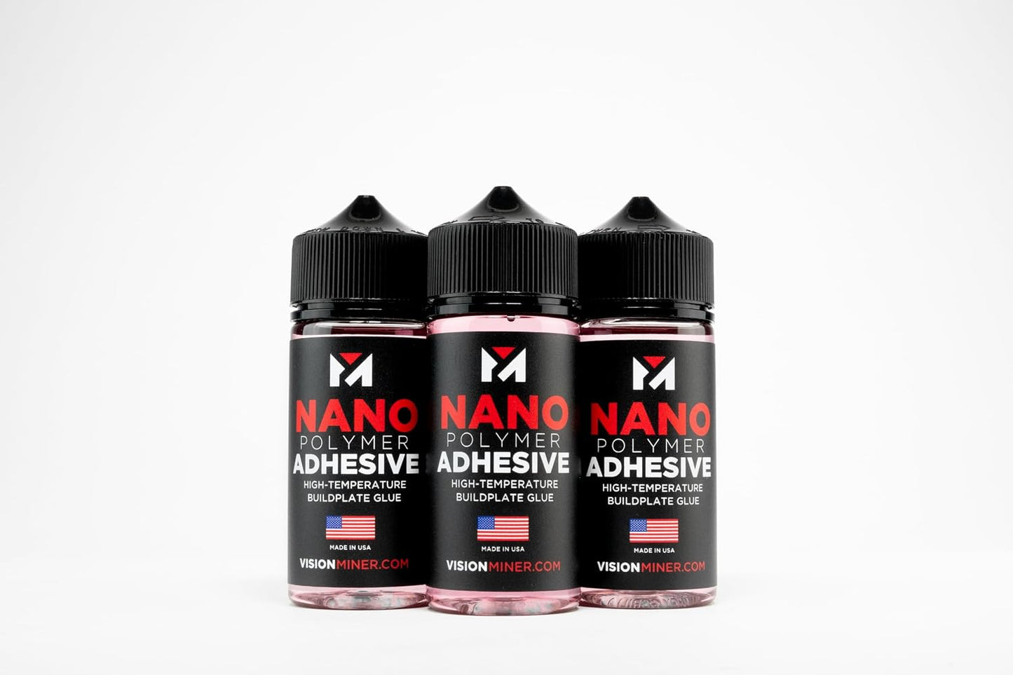 Nano Polymer Adhesive (50Ml) - Ultimate 3D Printing Bed & Build Plate Adhesion - No Mess, Non-Toxic, Works for PLA, ABS, PEI, PEEK, Nylon, PC and More. Easy Application, Easy to Clean!