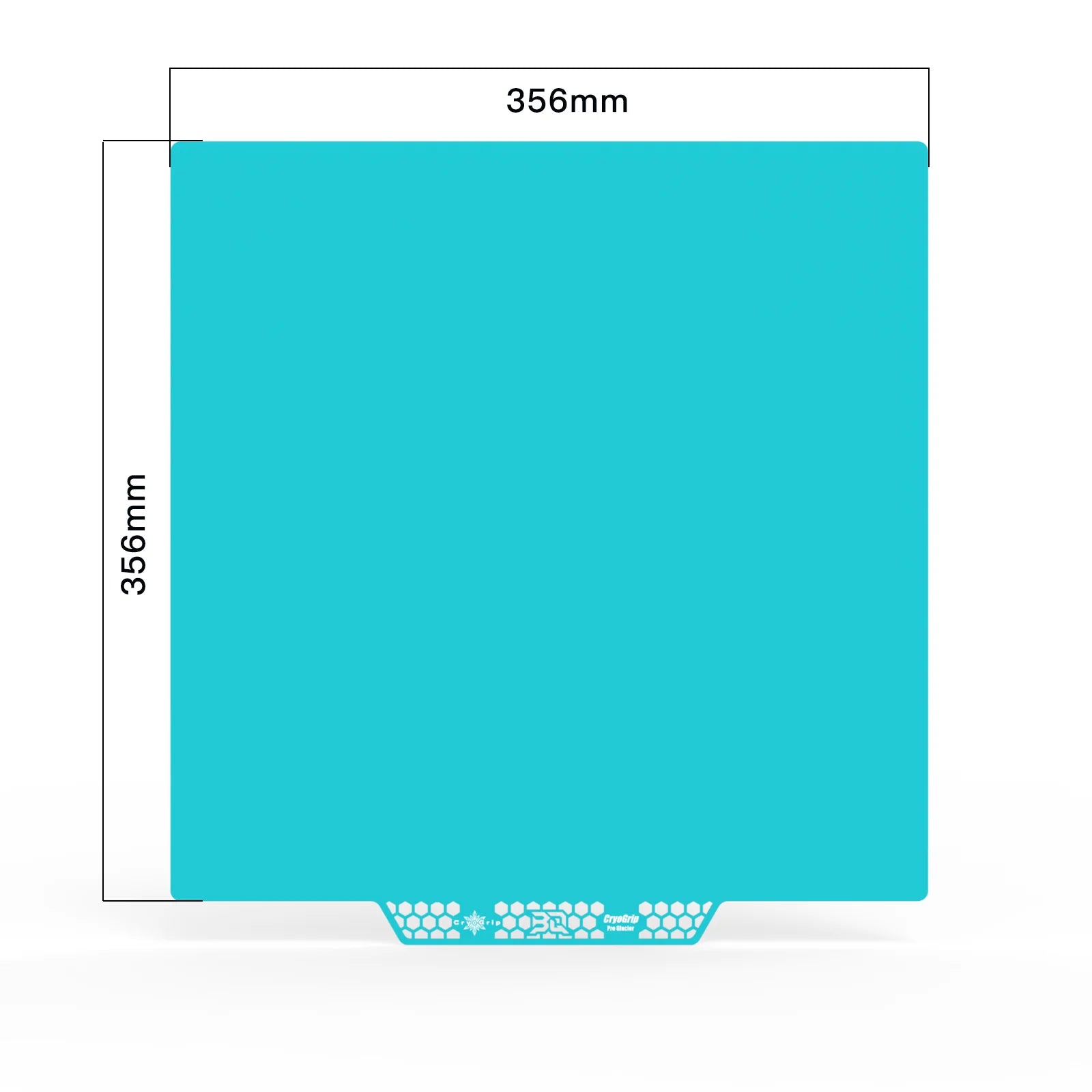 BIQU Cryogrip Pro Buildplate Double-Sided 7-Layer Composite with High Magnetic Spring Steel, Low Energy Printing, for Voron 300 Voron 350 ELEGOO CC/CC2