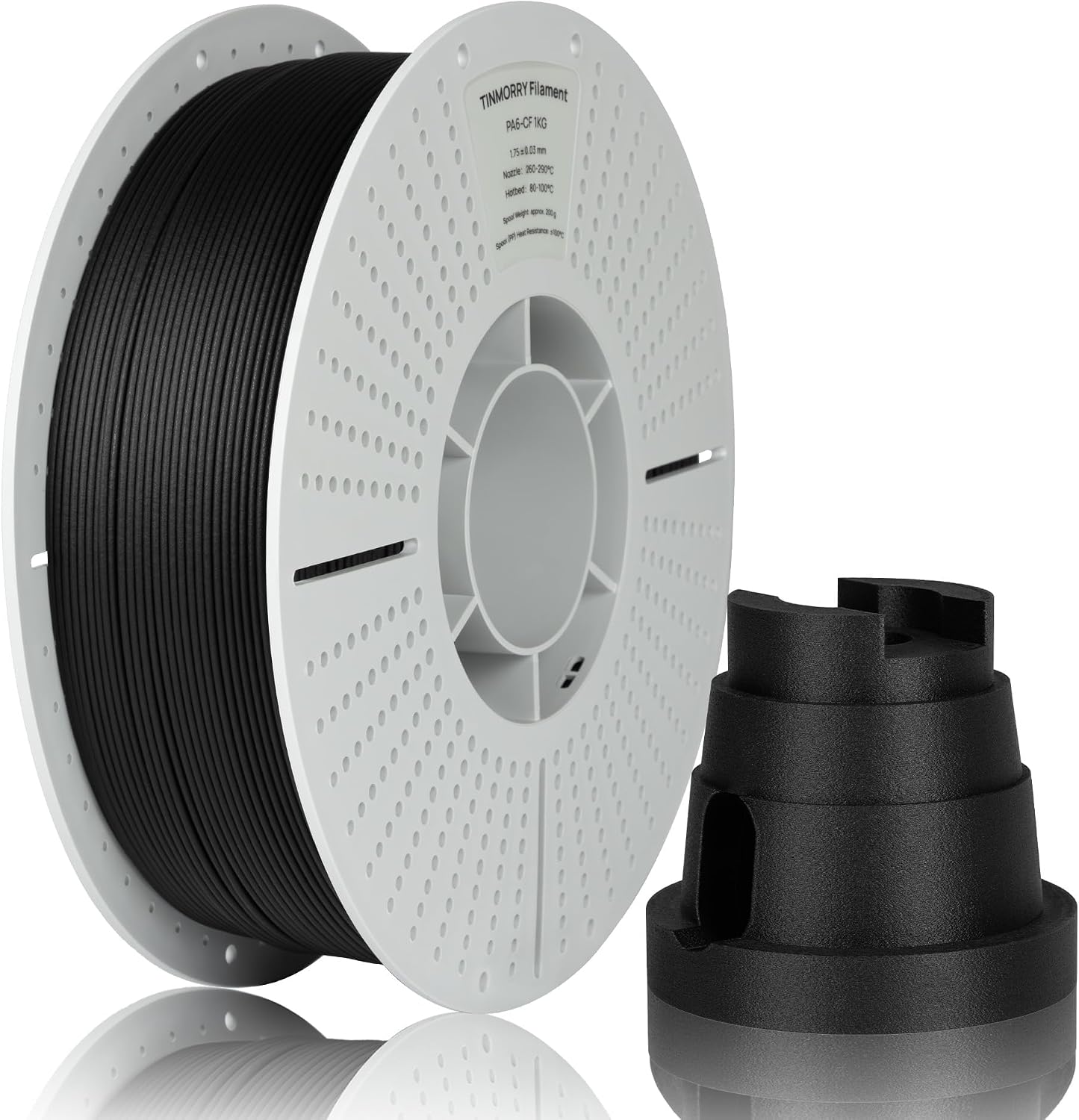 TINMORRY PA6-CF Carbon Fiber Nylon – 1.75mm 1kg | Tested Settings