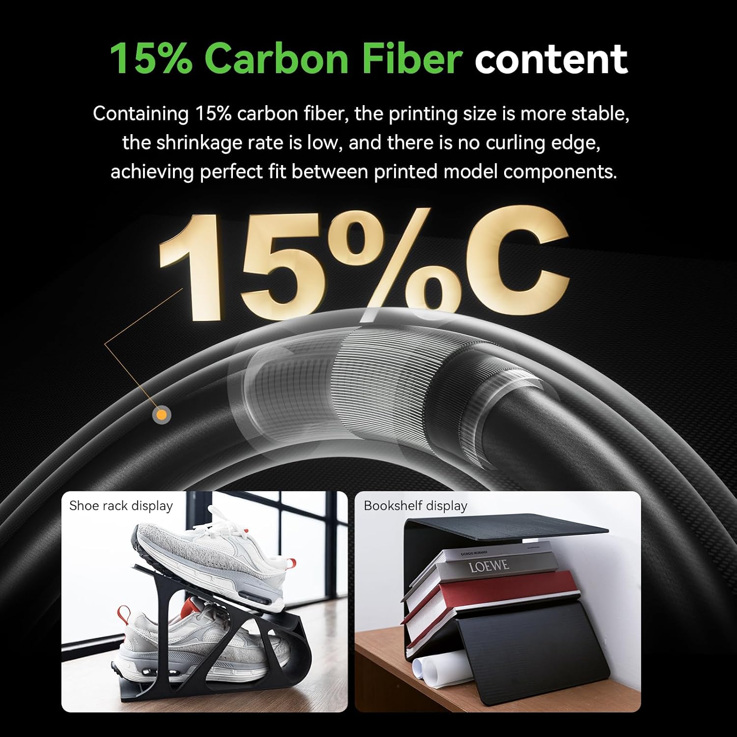 Creality PPA-CF Carbon Fiber Nylon Filament