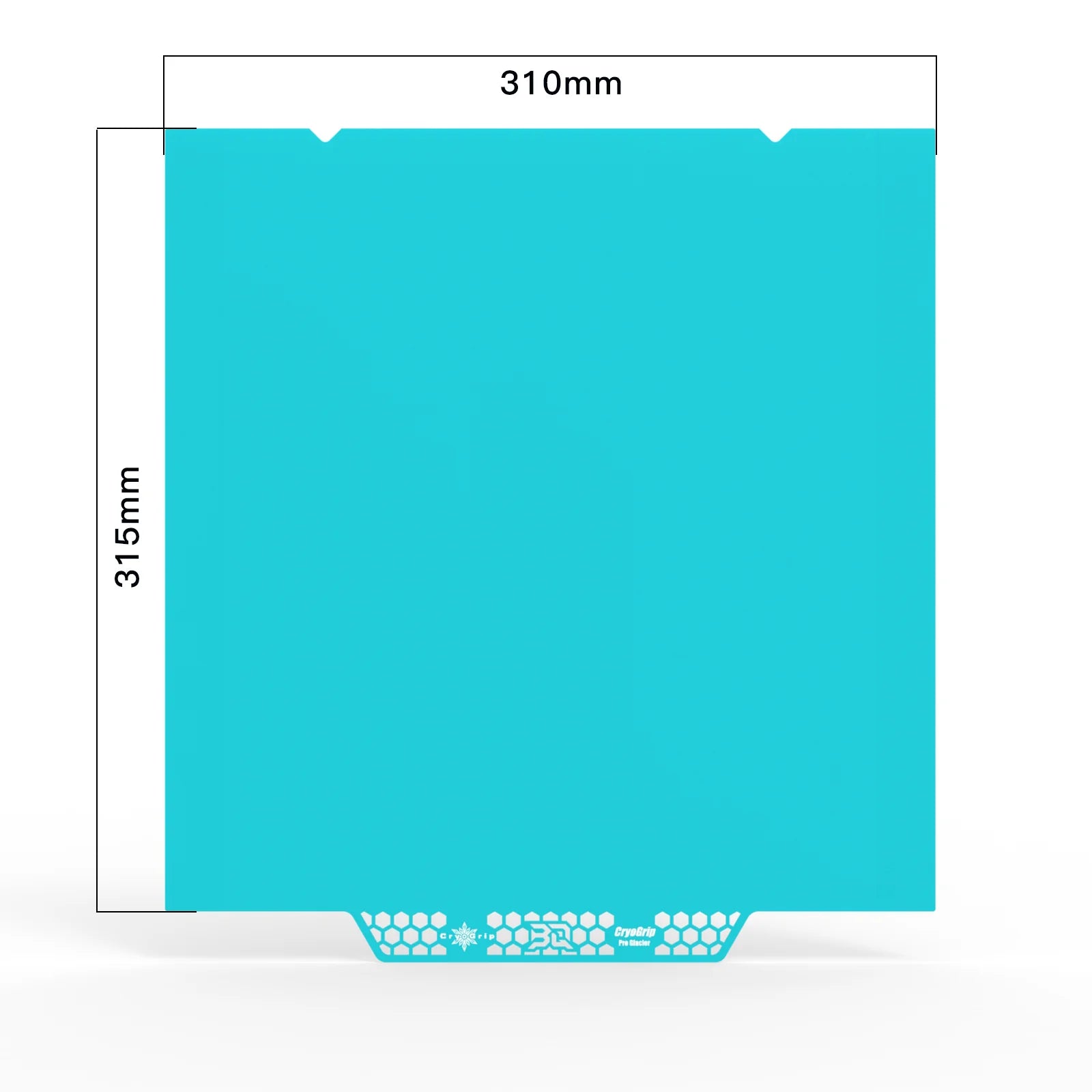 BIQU Cryogrip Pro Buildplate Double-Sided 7-Layer Composite with High Magnetic Spring Steel, Low Energy Printing, for Voron 300 Voron 350 ELEGOO CC/CC2
