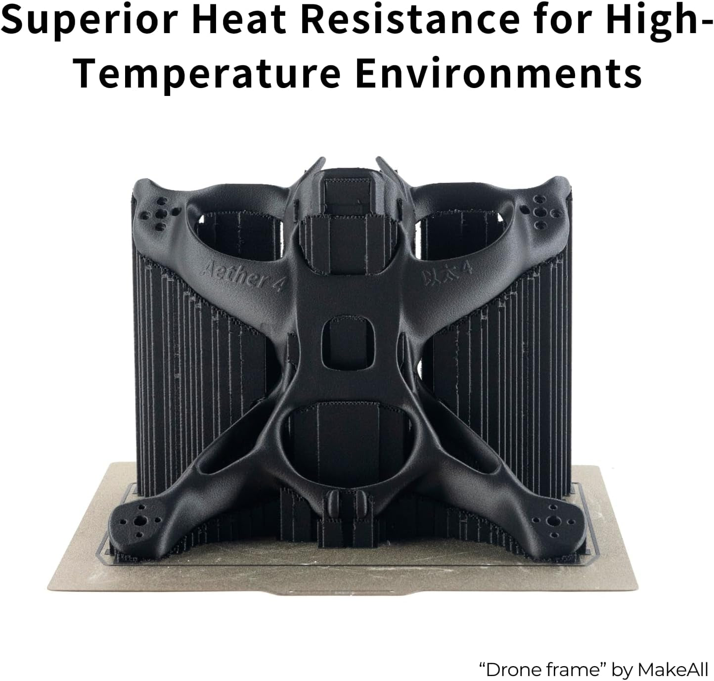 Fibreheart PPA-CF 3D Printing Filament: Industrial-Grade Carbon Fiber Nylon, Superior Strength & Heat Resistance - the High Performance PAHT-CF (1Kg, Black)