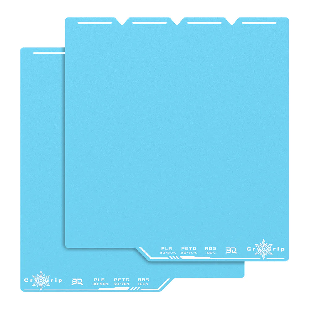BIQU Cryogrip Pro Buildplate Double-Sided 7-Layer Composite with High Magnetic Spring Steel, Low Energy Printing, for Voron 300 Voron 350 ELEGOO CC/CC2