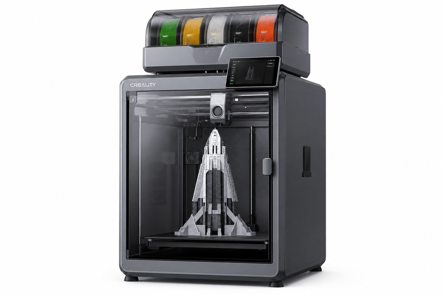 Creality K2 Plus Combo 3D Printer with new CFS multi-color system - professional desktop printer