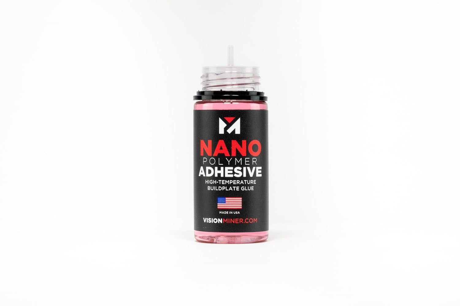 Nano Polymer Adhesive (50Ml) - Ultimate 3D Printing Bed & Build Plate Adhesion - No Mess, Non-Toxic, Works for PLA, ABS, PEI, PEEK, Nylon, PC and More. Easy Application, Easy to Clean!