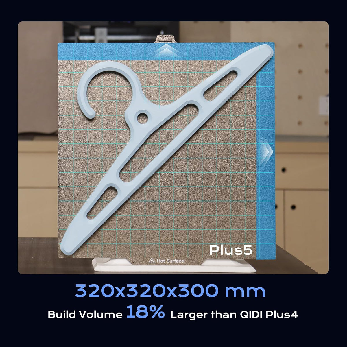 QIDI Plus5 Combo 3D Printer – 370°C Nozzle, 65°C Chamber | PPS-CF Ready