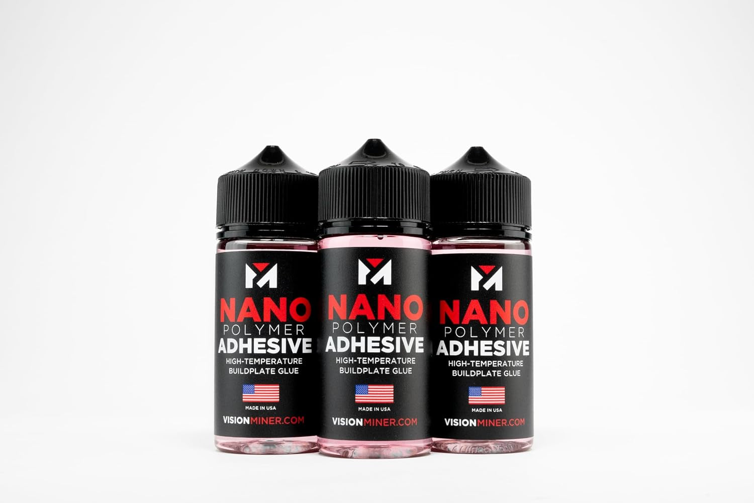 Nano Polymer Adhesive (50Ml) - Ultimate 3D Printing Bed & Build Plate Adhesion - No Mess, Non-Toxic, Works for PLA, ABS, PEI, PEEK, Nylon, PC and More. Easy Application, Easy to Clean!