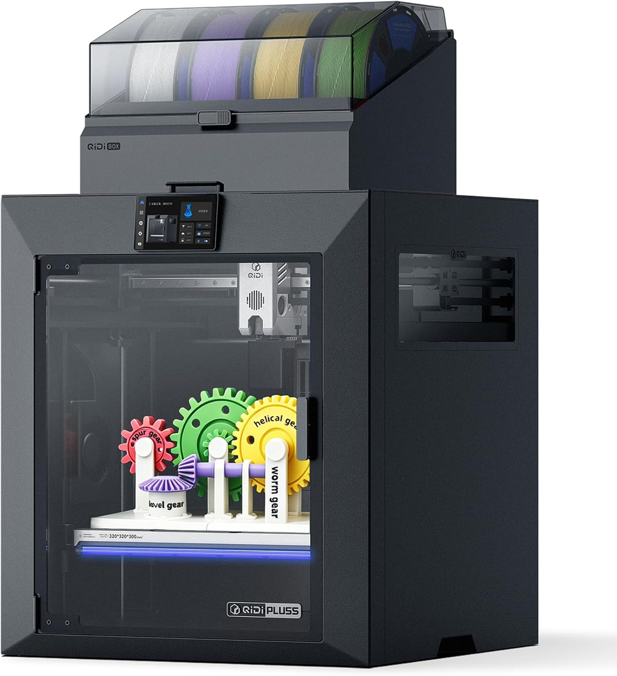 QIDI Plus5 Combo 3D Printer – 370°C Nozzle, 65°C Chamber | PPS-CF Ready