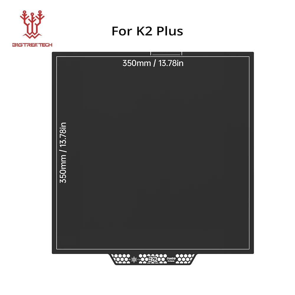 Panda Build Plate Cryogrip Pro Coating No Clog Spring Steel Double-Sided for Bambulab Voron Kobra Adventurer 5M 3D Printer
