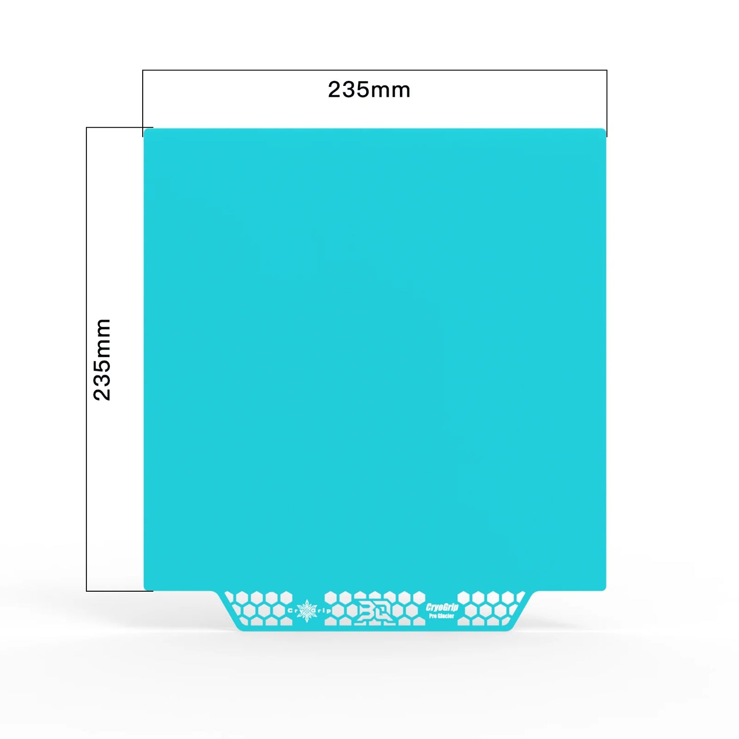 BIQU Cryogrip Pro Buildplate Double-Sided 7-Layer Composite with High Magnetic Spring Steel, Low Energy Printing, for Voron 300 Voron 350 ELEGOO CC/CC2