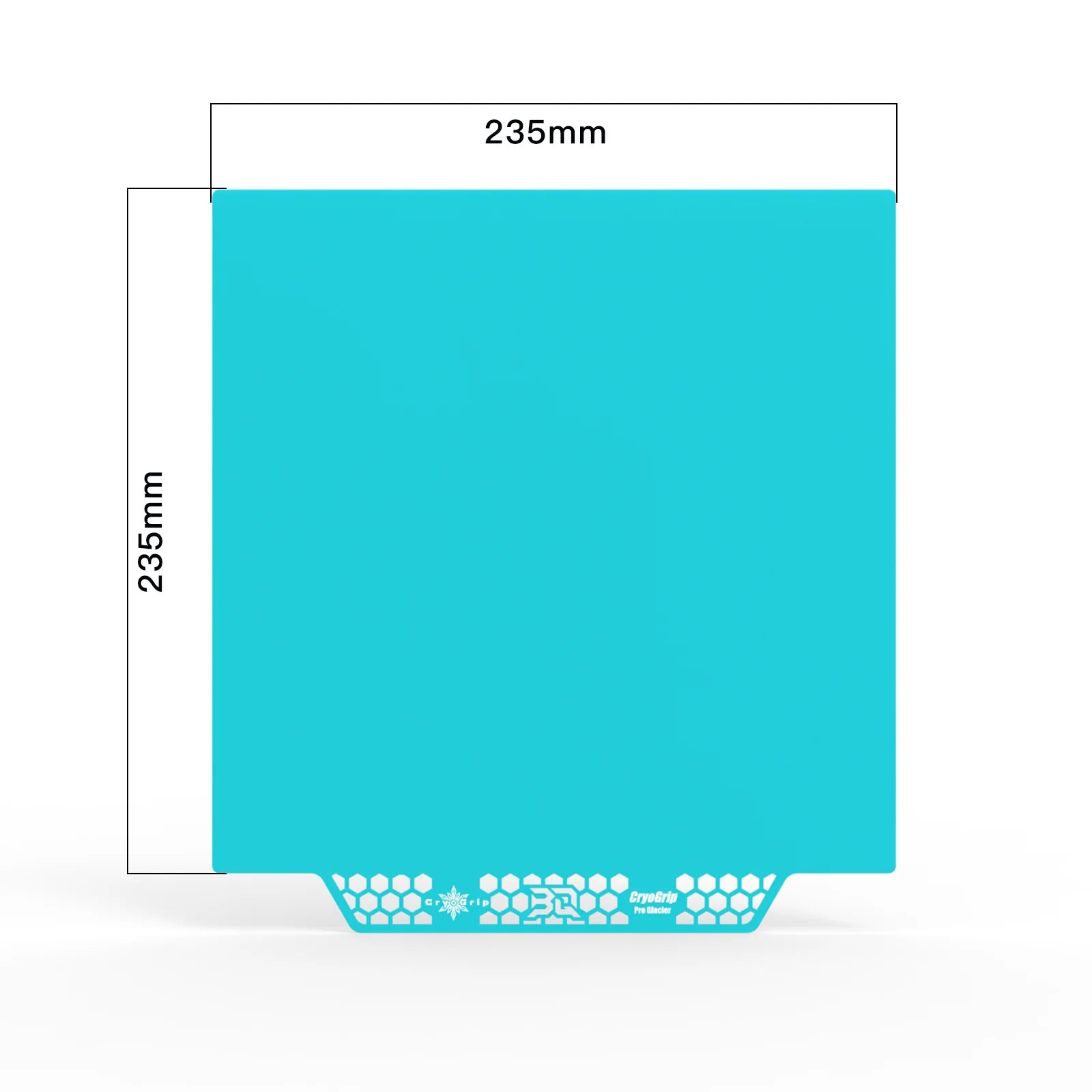 BIQU Cryogrip Pro Buildplate Double-Sided 7-Layer Composite with High Magnetic Spring Steel, Low Energy Printing, for Voron 300 Voron 350 ELEGOO CC/CC2