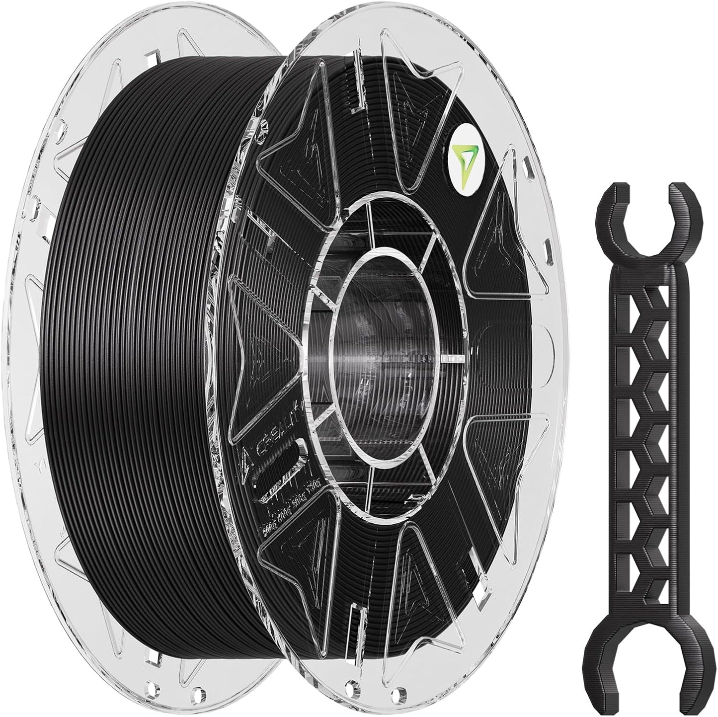 Hyper PAHT-CF Filament 1.75Mm 1KG, Carbon Fiber Nylon 3D Printer Filament, Ultra-Strong & High-Temp Resistant, Low Moisture Absorption & High Impact Toughness for Engineering Printing, Black